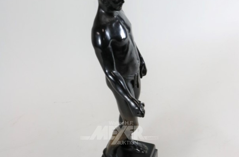 Bronze-Statuette ''männl. Athlet''