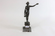 Bronze-Statuette ''weibl. Akt''