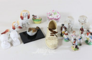 kl. Posten Porzellan-Figuren und