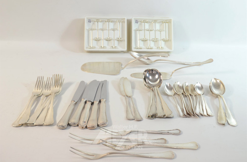 Posten div. Plated Besteck u.a. WMF