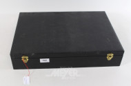 Besteckkasten, 800er Silber,