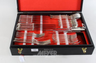Besteckkasten, 800er Silber,