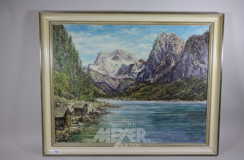 Gemälde ''Bergsee''