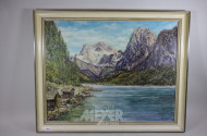 Gemälde ''Bergsee''