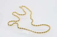 Kordelkette, 333er GG, Länge: ca. 48 cm,
