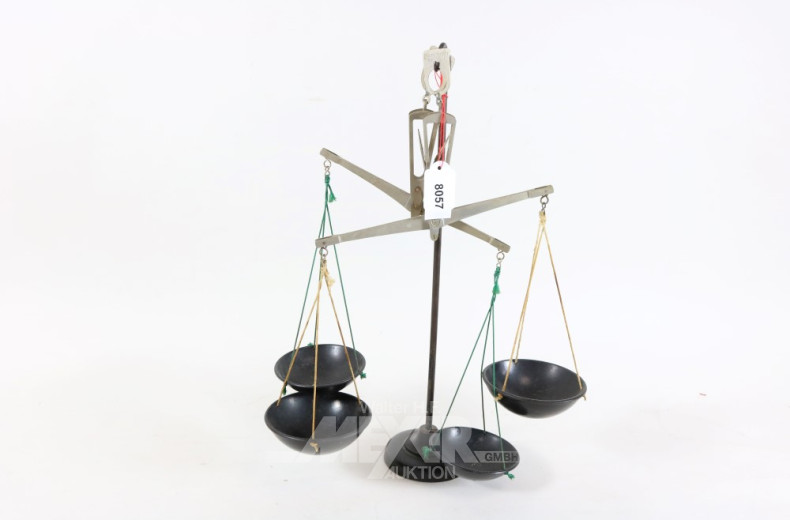 kl. Apothekerwaage, Kunststoff schwarz,