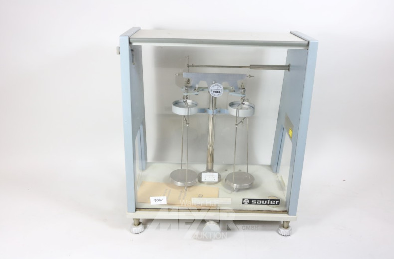Apothekerwaage AUGUST SAUTER,