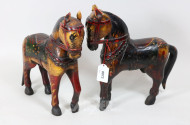 Holzfiguren ''Pferde'', reichhaltig