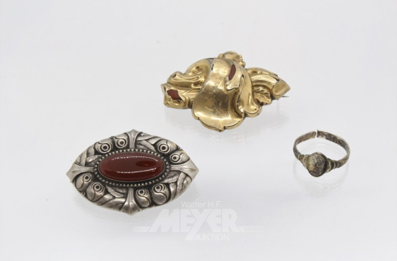 kl. Posten Silberschmuck, u.a.: