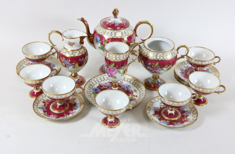 Porz. Mokka-Service  BAVARIA für