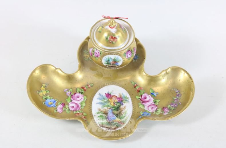 Porz. Tintenfass DRESDEN