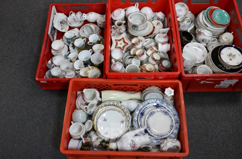 gr. Posten Porz. best. aus: Mokka- u.