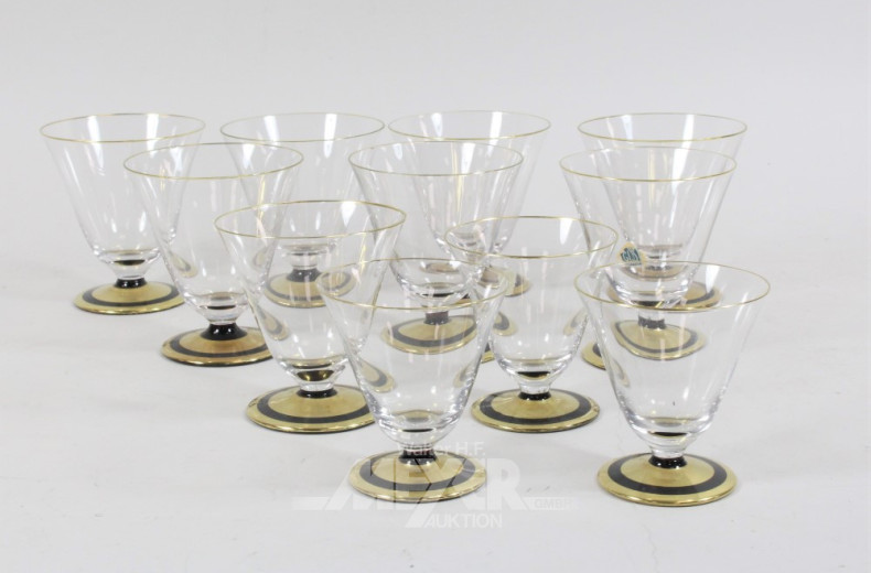 Posten div. Gläser, Teetassen sowie