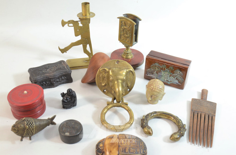 Posten div. Dekorationen: Gewicht,