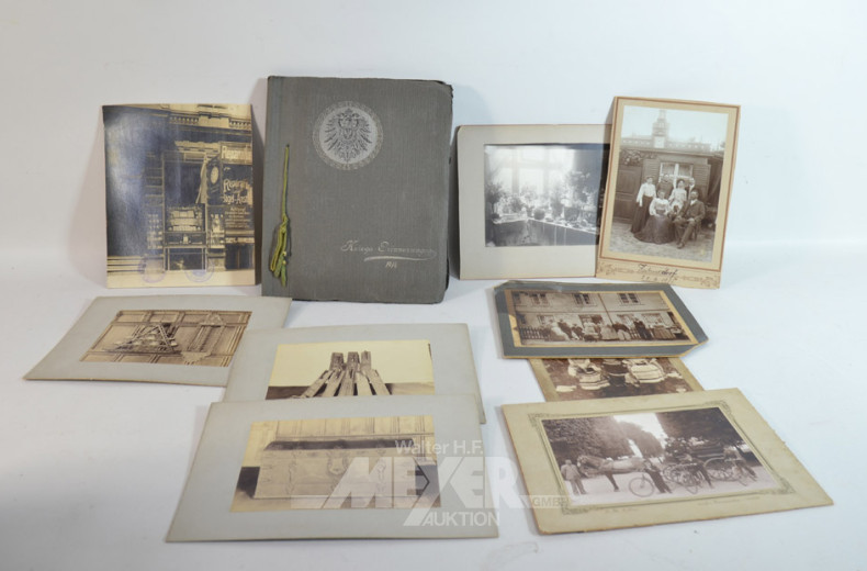 altes Postkartenalbum