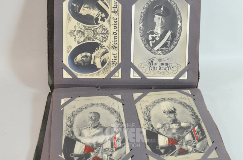 altes Postkartenalbum