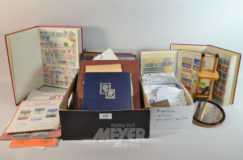 Posten Briefmarken-Alben, Kataloge,