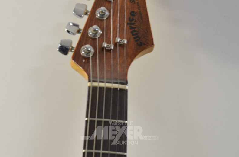 E- Gitarre ''Sunrise Super Sounds''