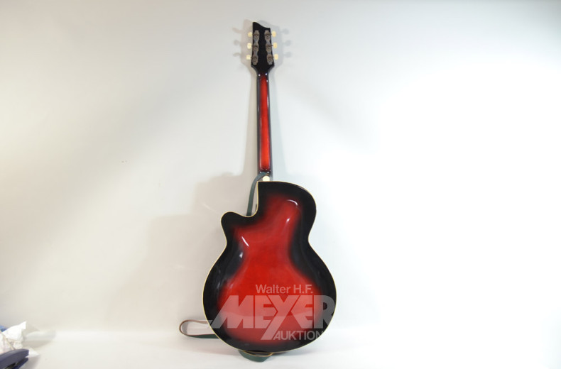E- Gitarre ''Harley Benton'', rot