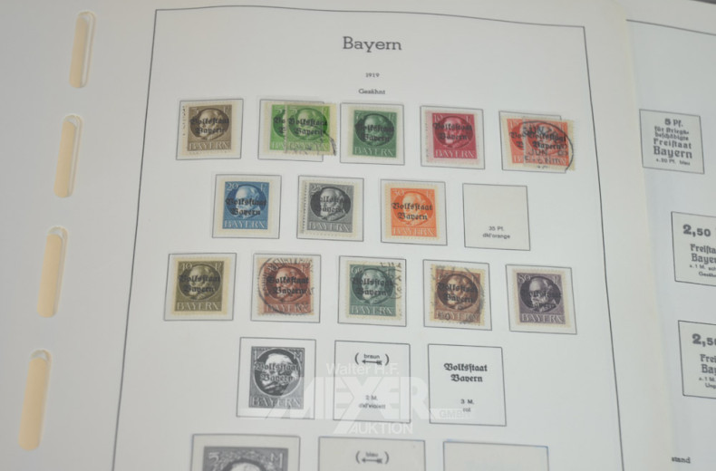 umfangreiche Briefmarken- u.