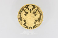 Goldmünze 4 Dukaten, 985er