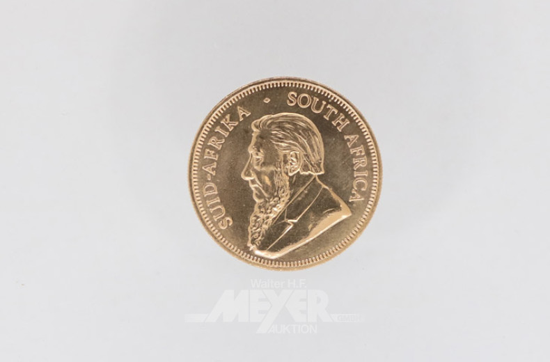 Goldmünze Krugerrand, 1 OZ,