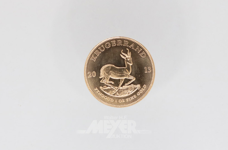 Goldmünze Krugerrand, 1 OZ,