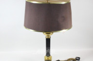 Tischlampe im Empire-Stil, 2-flammig