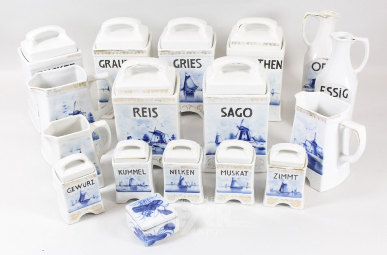 Posten versch. Porz.-Kruken