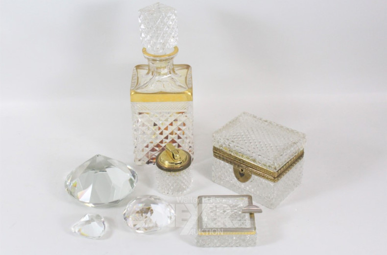 Posten Glas u. Kristall, u.a.: