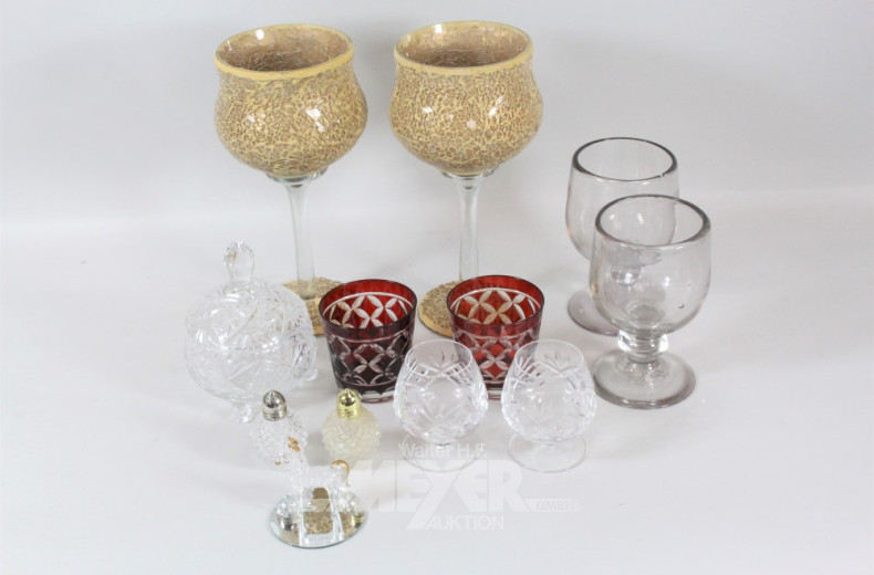Posten Glas u. Kristall, u.a.: