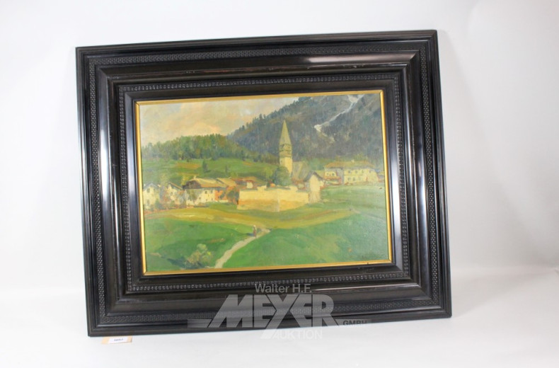 Gemälde ''Dorfansicht''