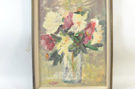 Gemälde ''Blumen in Vase''