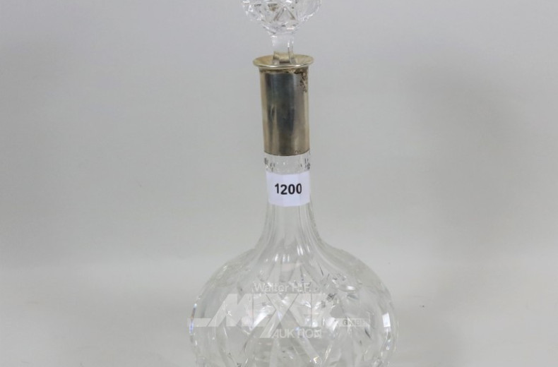 Kristall-Keulenkaraffe