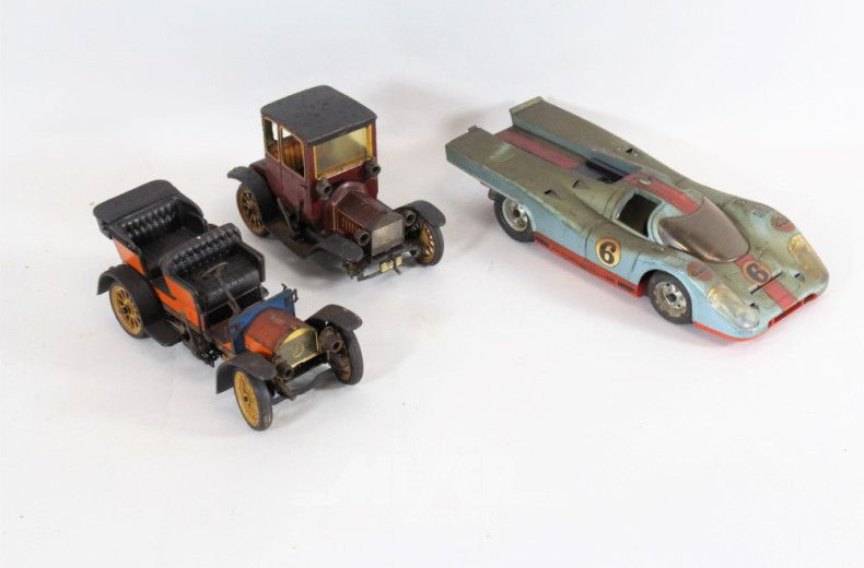 7 versch. Modellautos SCHUCO,