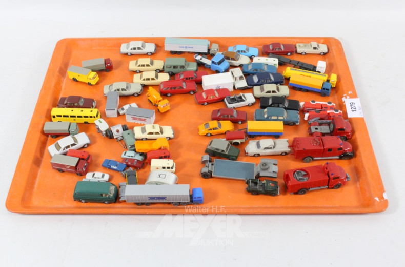 Posten Modellautos u.a. VIKING, ca.40Stk