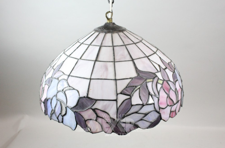 Hängelampe im Tiffany-Stil, 1-flammig