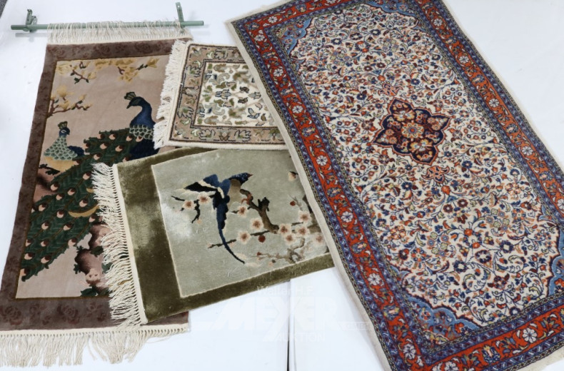 3 Brücken u. 1 Wandbehang, Orient / China