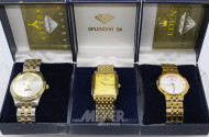 7 Herrenarmbanduhren, u.a.: