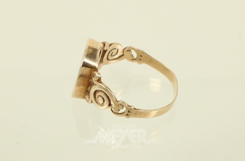 Ring, 585er RG, Tragespuren