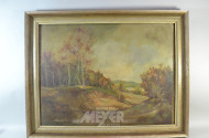 Gemälde  ''Herbstlandschaft''