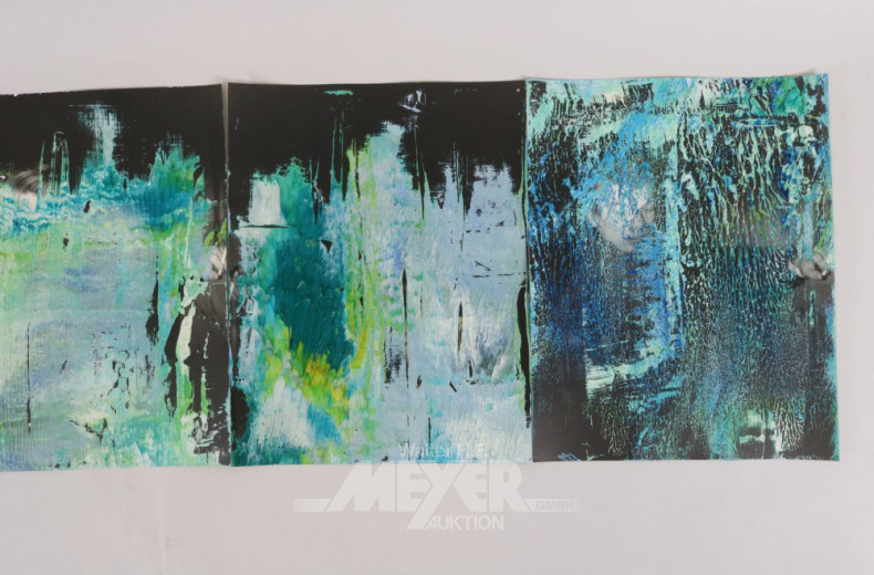 4 moderne Bilder, Serie, ''Growth'',