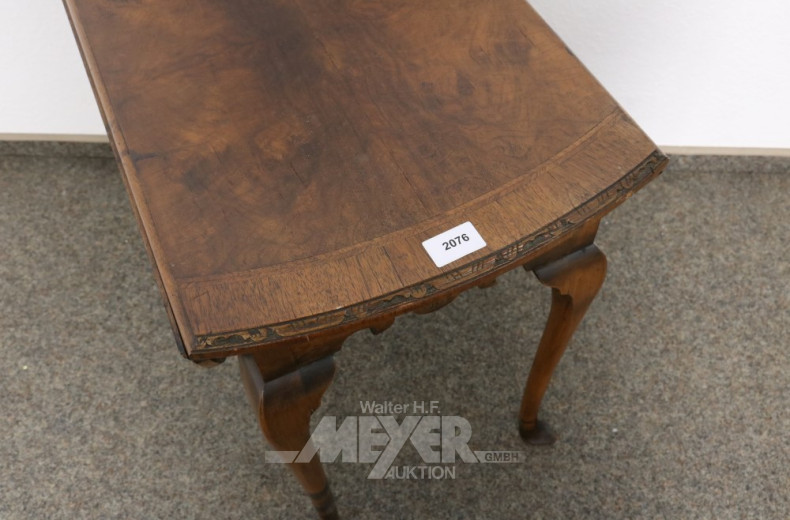 kleiner Beistelltisch, Mahagoni,