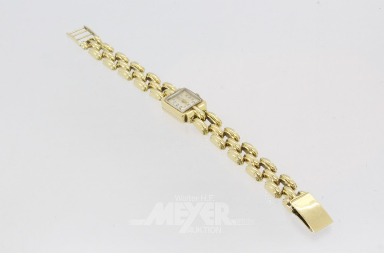 Damenuhr MARS, 585er GG, 50iger Jahre,