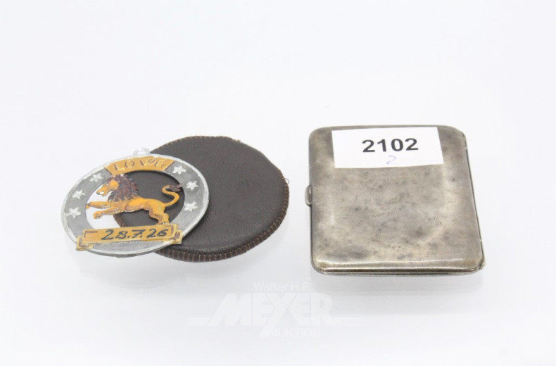 Fotoetui in Sterling-Silber und