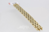 Armband, 585er GG, L: ca. 19,5 cm,