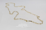lange Kette, 333er GG, L: ca. 44 cm,