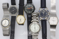 13 Armbanduhren sowie 9 Taschenuhren