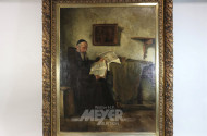 gr. Gemälde, ''lesender Mönch''