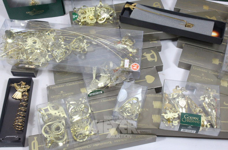 Sammlung Christbaumschmuck GEORG JENSEN